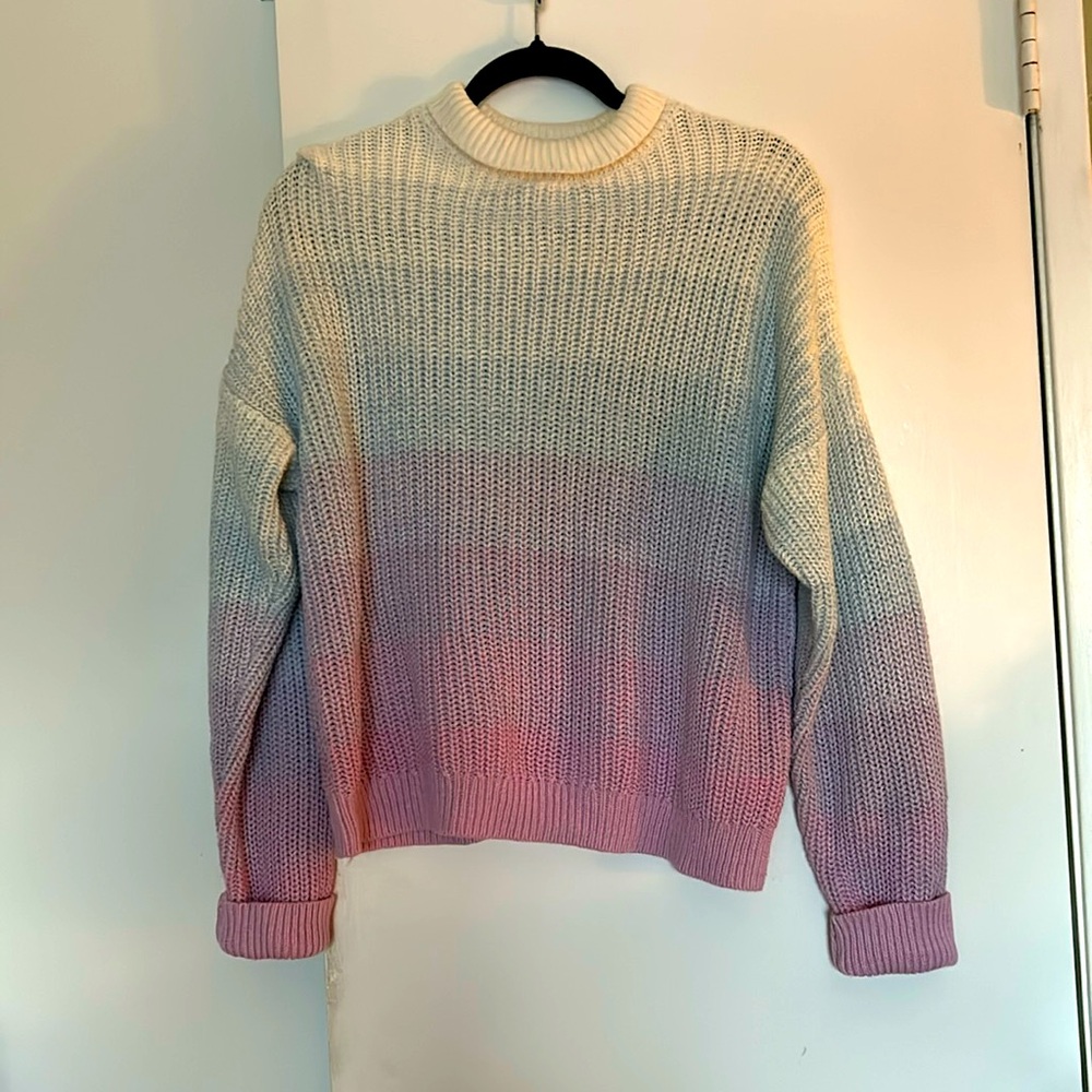 Laura Conrad  colored sweater women’s large like  new hardly wore